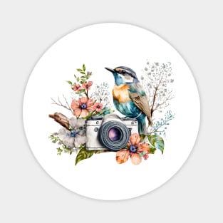 Spring Floral Camera Magnet